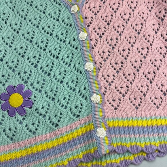 LoveShackFancy Brody Oversized Knit Cardigan - Picture 11 of 13